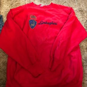 Lamborghini crewneck sweatshirt